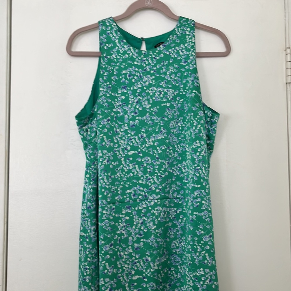 Banana Republic Floral Print Dress Sz 14